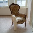 Positie / installatie stoel en vet, 2007